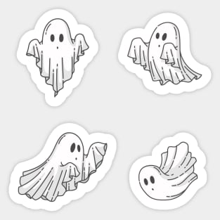 ghost Sticker pack Sticker